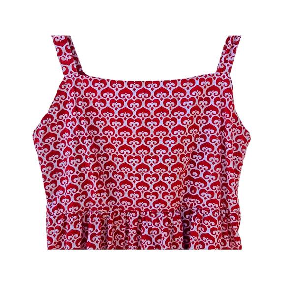 Mata Traders Red Empire Waist Sundress L - Picture 7 of 7